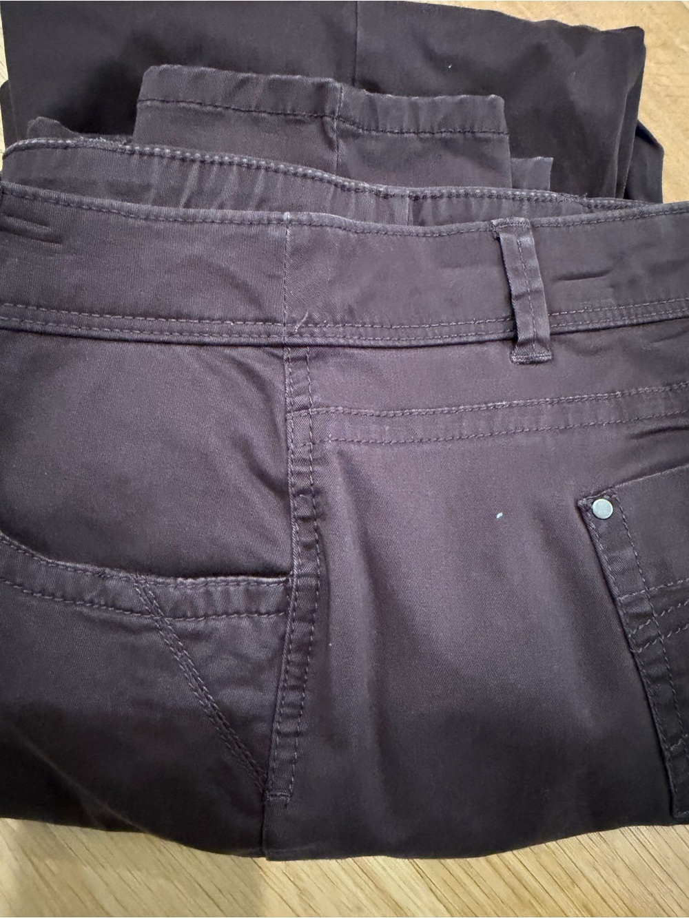 Kim Rogers Dark Brown Chinos - Classic Casual Style